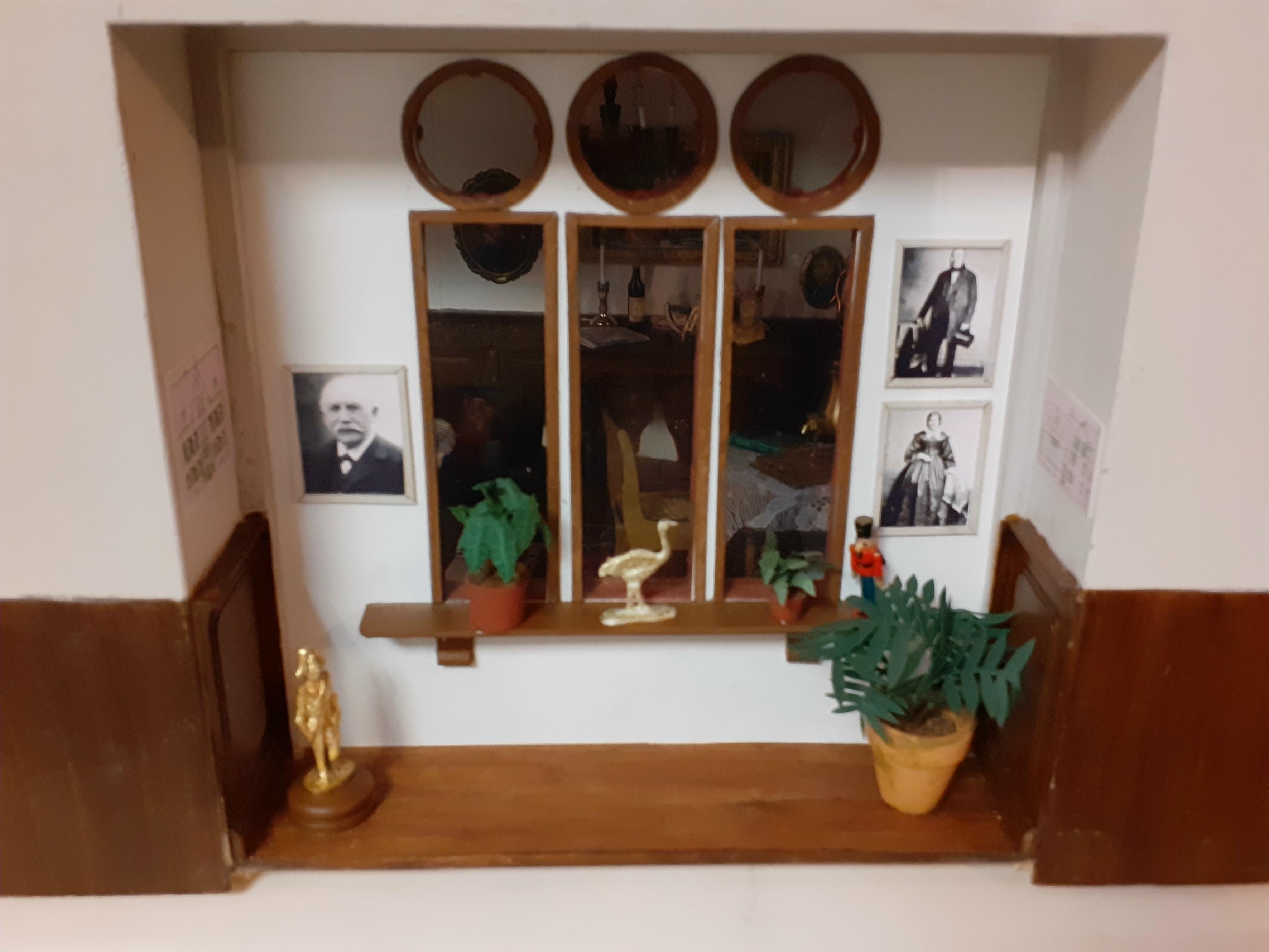 Salonfenster innen